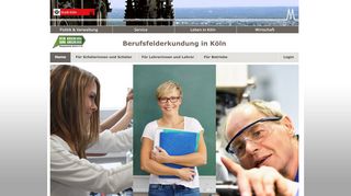 
                            13. Berufsfelderkundung der Stadt Köln: Startseite