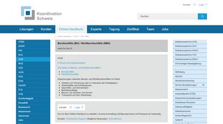 
                            6. Berufsunfälle (BU) / Nichtberufsunfälle (NBU) / Teilzeitbeschäftigte ...