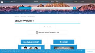 
                            3. BERUFSWAHLTEST - Welcher Beruf passt zu mir? - Futureplan