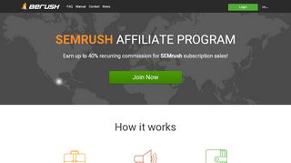 
                            13. BeRush.com - affiliate program for seo and web services