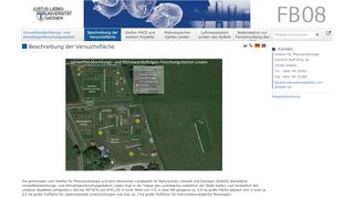 
                            1. Beschreibung der Versuchsfläche — Umweltbeobachtungs- und ...