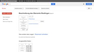 
                            12. Beschreibung des Oberamts Riedlingen - Google Books-Ergebnisseite
