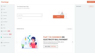 
                            10. Bescom Electricity Bill Payment | Online BillPayment on Freecharge