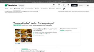 
                            12. Besenwirtschaft in den Reben gelegen - Weingut Seeger ... - TripAdvisor