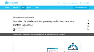 
                            10. Besser schreiben fürs Web - mit der Searchmetrics Content ...