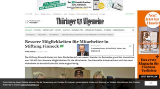 
                            6. Bessere Möglichkeiten für Mitarbeiter in Stiftung Finneck – Sömmerda ...