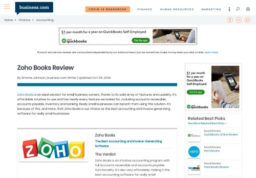 
                            13. Best Accounting Software for Really Small Businesses | Zoho Books ...