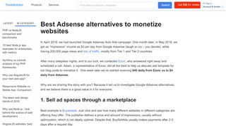 
                            12. Best Adsense alternatives to monetize website with Ads - ...