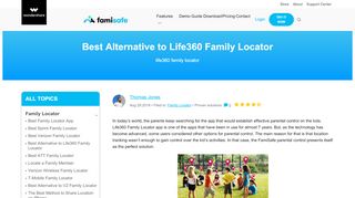 
                            12. Best Alternative to Life360 Family Locator - FamiSafe - Wondershare