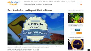 
                            12. Best Australian No Deposit Casinos Bonus Codes 2019