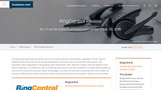 
                            7. Best Business Phone Service | RingCentral Review 2018