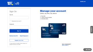 
                            5. Best Buy Credit Card: Log In or Apply - Citibank