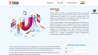 
                            2. Best Cloud CRM Software Solutions | Customer ... - Focus Softnet