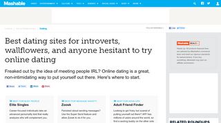 
                            5. Best dating sites 2019 for introverts, wallflowers, and shy people