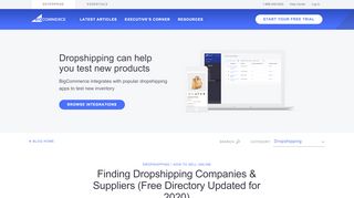 
                            13. Best Dropshippers [Free Dropshipping Companies & Suppliers List]