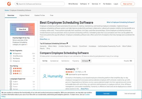 
                            11. Best Employee Scheduling Software in 2019 | G2 Crowd