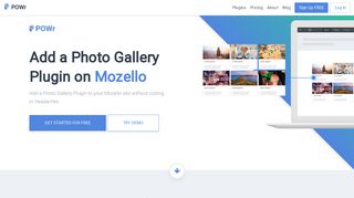 
                            10. Best Free Photo Gallery Plugin for Mozello - POWr.io