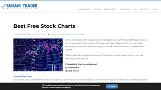 
                            11. Best Free Stock Charts - FaisamTrader