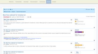 
                            10. Best free webmail for hmailserver - hMailServer forum
