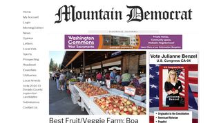 
                            13. Best Fruit/Veggie Farm: Boa Vista Orchards - Mountain Democrat