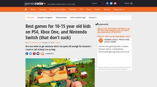 
                            5. Best games for 10-15 year old kids on PS4, Xbox One, and ...