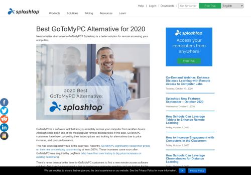 
                            4. Best GoToMyPC Alternative for 2019 - Splashtop Business Access