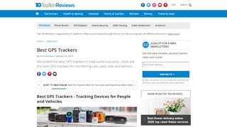 
                            13. Best GPS Trackers 2019 - Tracking Devices for People and ...