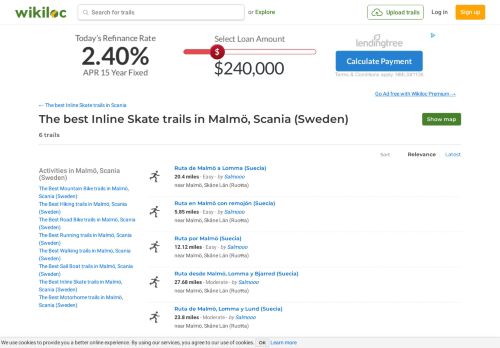 
                            10. Best inline skating trails in Malmö, Scania (Sweden) : Wikiloc