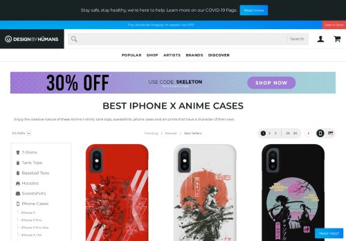 
                            13. Best IPhone X Anime Cases | Design By Humans