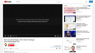
                            4. Best Java Server Pages ( JSP ) Online Training @ www.virtualnuggets ...