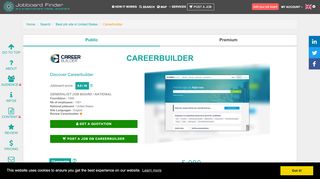 
                            12. Best job board in United States | Careerbuilder | Jobboard Finder