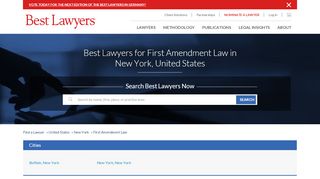 
                            7. Best Lawyers for First Amendment Law in New York, United States ...