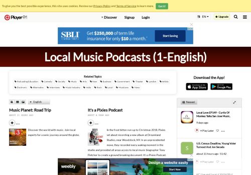 
                            10. Best Local music Podcasts (2019) - Player FM