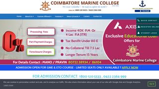 
                            8. Best Marine Engineering Colleges in India | CMC Marine