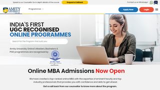 
                            5. Best MBA School, Courses | Distance Learning ... - Amity Online
