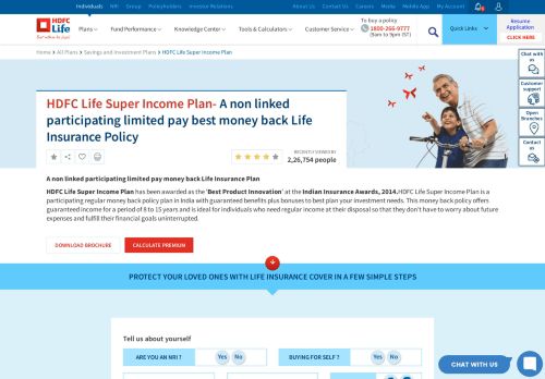 
                            10. Best Money Back Policy with Money Income Scheme in India | HDFC ...