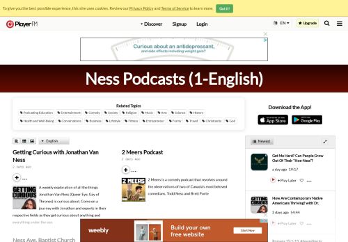 
                            6. Best Ness Podcasts (2019) - Player FM