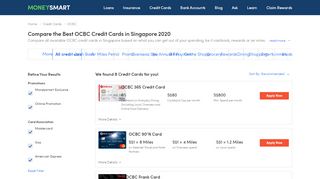 
                            8. Best OCBC Credit Cards Singapore 2019 Comparison | MoneySmart.sg