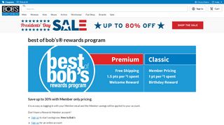 
                            12. best of bobs® Rewards - Bob's Stores