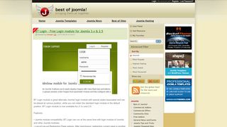 
                            9. Best of Joomla - Best of Resources - BT Login - Free Login module for ...