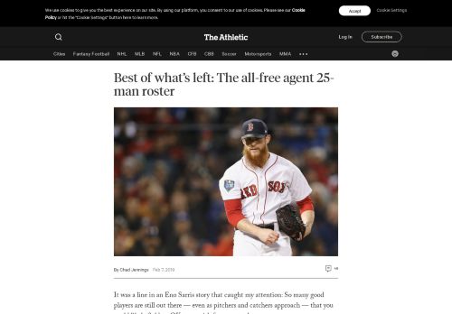 
                            9. Best of what's left: The all-free agent 25-man roster – The Athletic