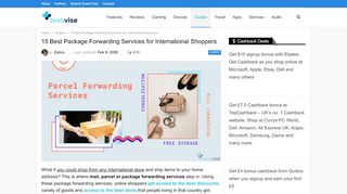 
                            6. Best Parcel Forwarding Services for International Shoppers ...