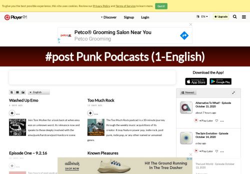 
                            12. Best #post punk Podcasts (2019) - Player FM