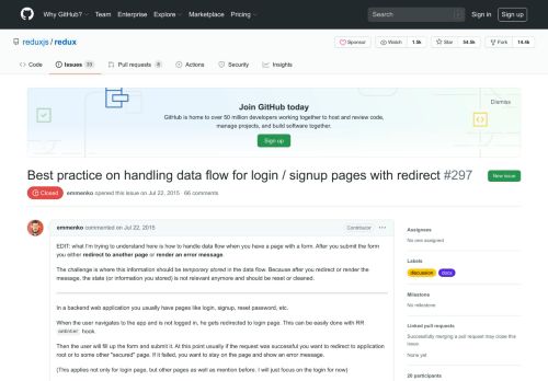 
                            4. Best practice on handling data flow for login / signup pages with ...