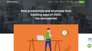 
                            12. Best productivity & time tracking apps in 2019 | DeskTime