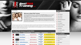 
                            5. Best PUA Training - Pick Up Artist Training Guides