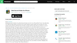 
                            6. Best Secret Folder for iOS - Free download and software reviews ...
