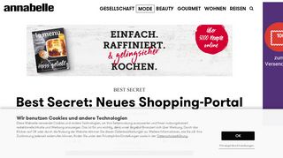 
                            12. Best Secret: Neues Shopping-Portal | annabelle.ch