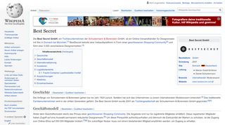 
                            13. Best Secret – Wikipedia