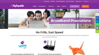 
                            5. Best Singapore Broadband Promotions and Deals - MyRepublic Limited